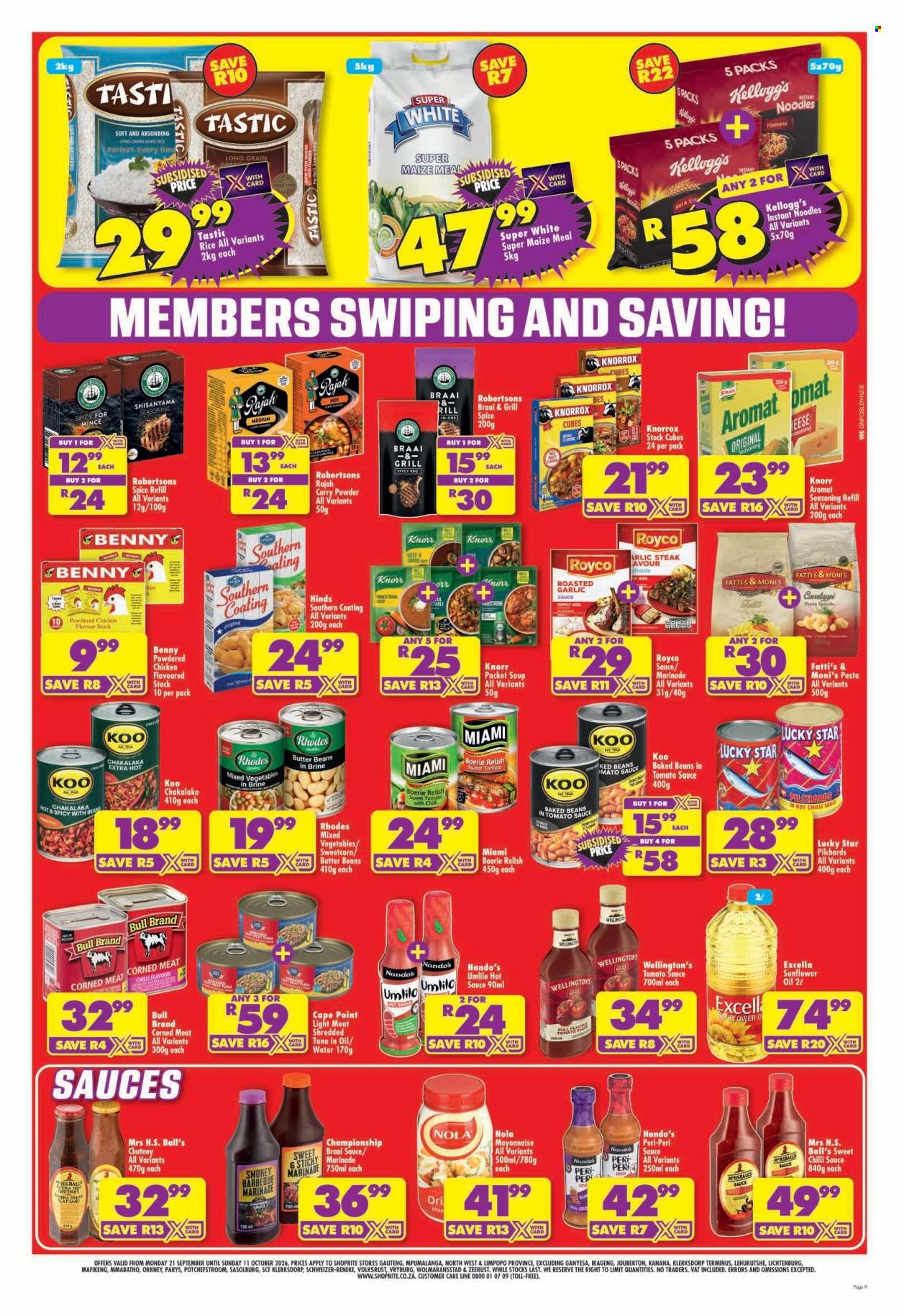 Shoprite specials - 21/09/2026 - 11/10/2026. Page 9