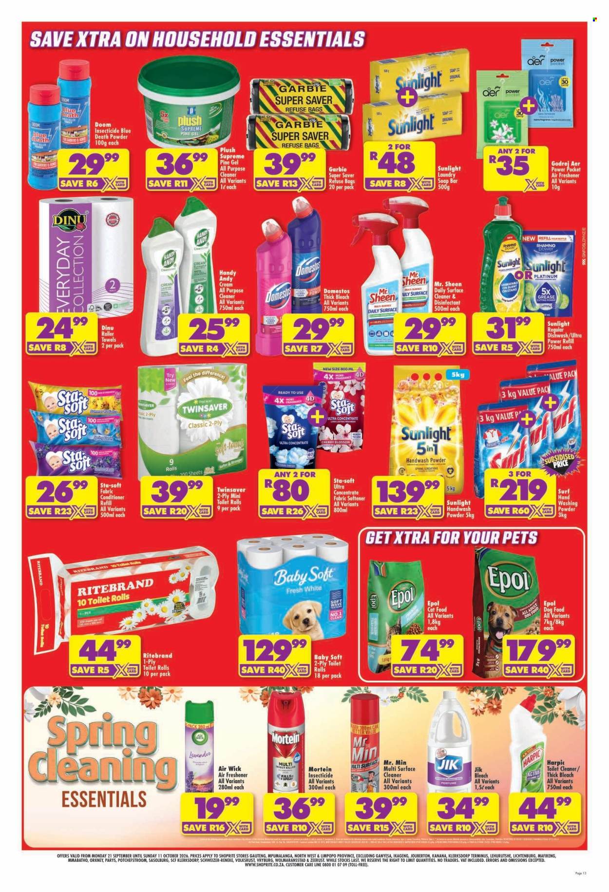 Shoprite specials - 21/09/2026 - 11/10/2026. Page 13