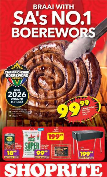 Shoprite catalogue  - 21/09/2026 - 11/10/2026.