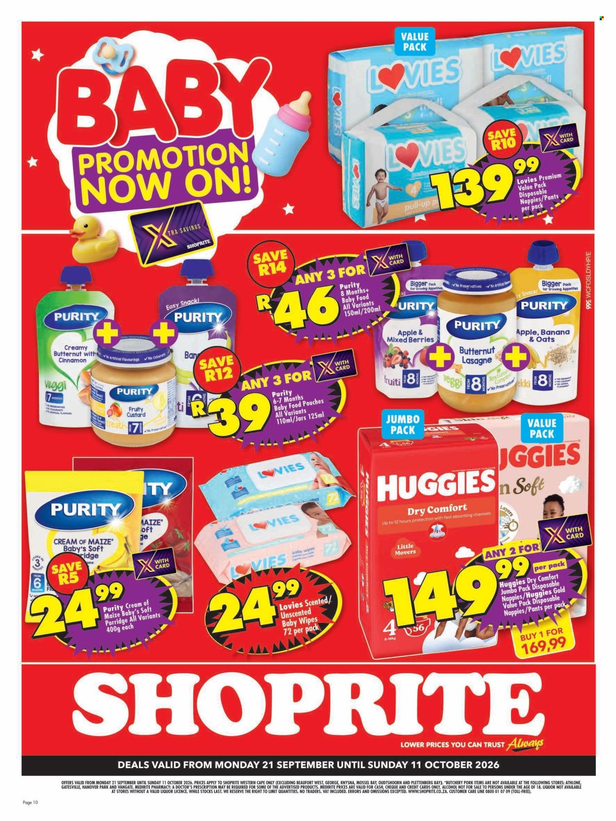 Shoprite specials - 21/09/2026 - 11/10/2026. Page 1