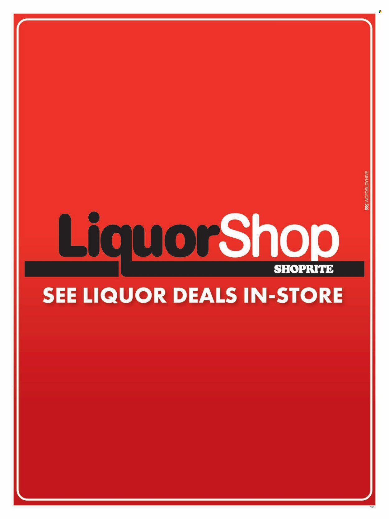 Shoprite specials - 21/09/2026 - 11/10/2026. Page 7