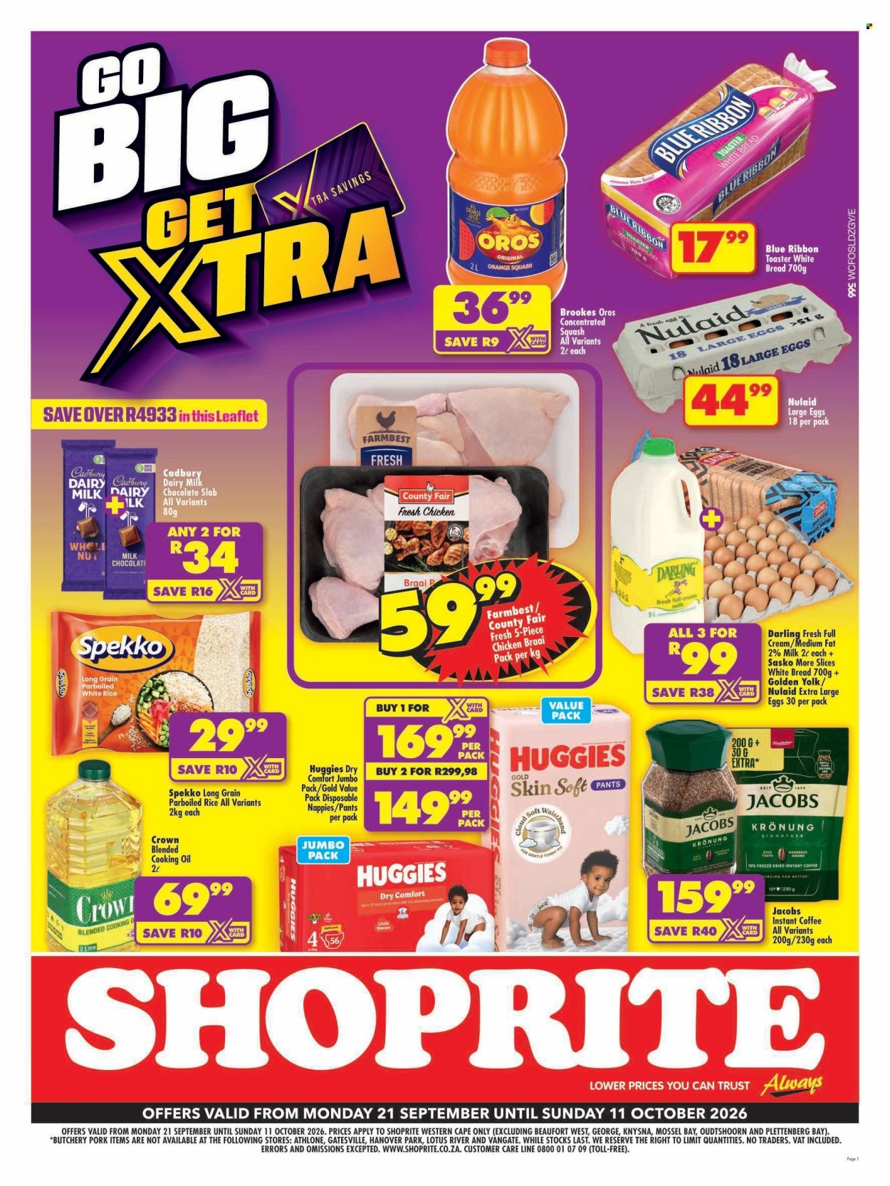 Shoprite specials - 21/09/2026 - 11/10/2026. Page 1