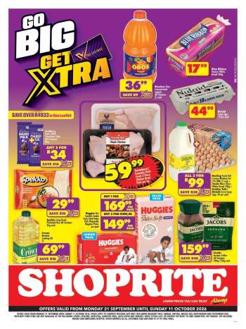 Shoprite catalogue  - 21/09/2026 - 11/10/2026.
