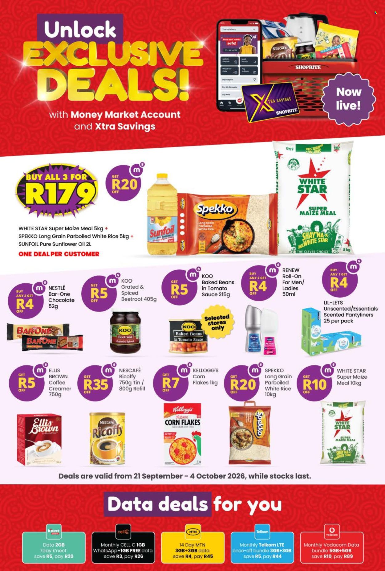 Shoprite specials - 21/09/2026 - 04/10/2026. Page 1