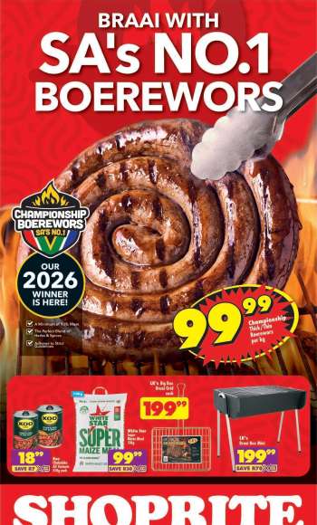 Shoprite catalogue  - 21/09/2026 - 11/10/2026.