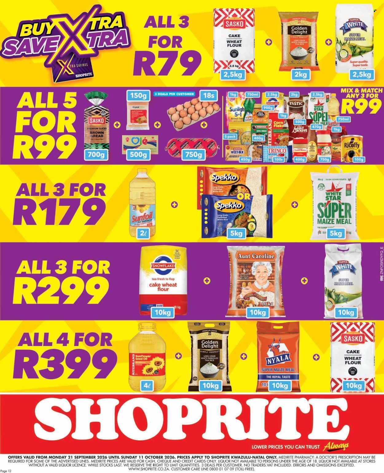 Shoprite specials - 21/09/2026 - 11/10/2026. Page 12