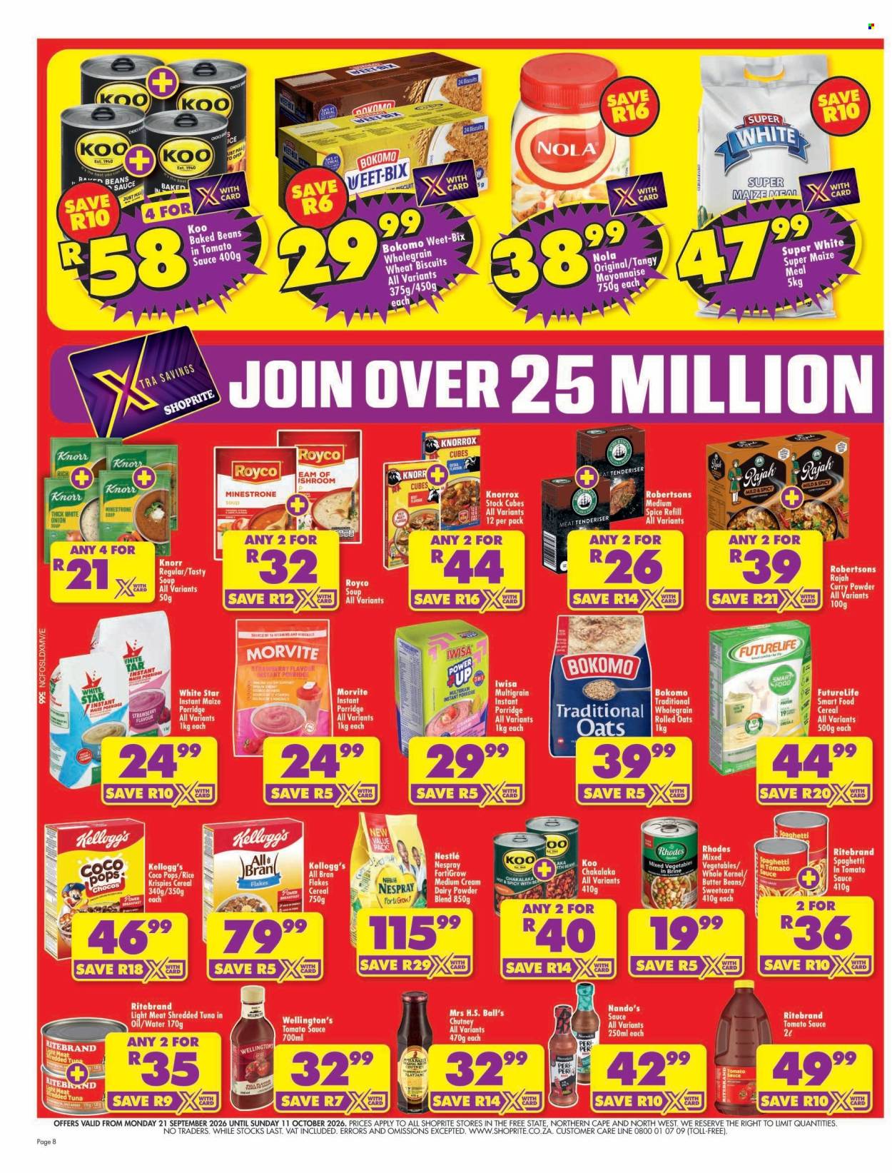 Shoprite specials - 21/09/2026 - 11/10/2026. Page 8