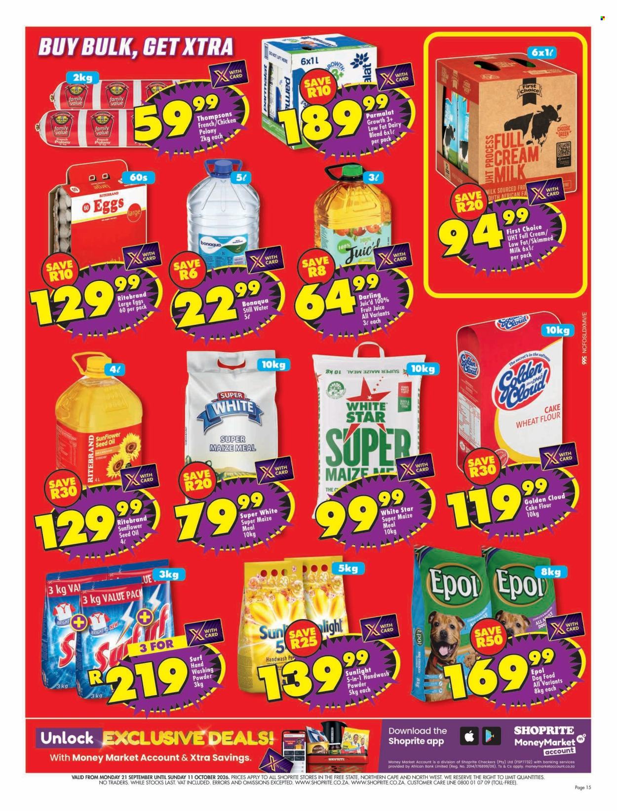Shoprite specials - 21/09/2026 - 11/10/2026. Page 15