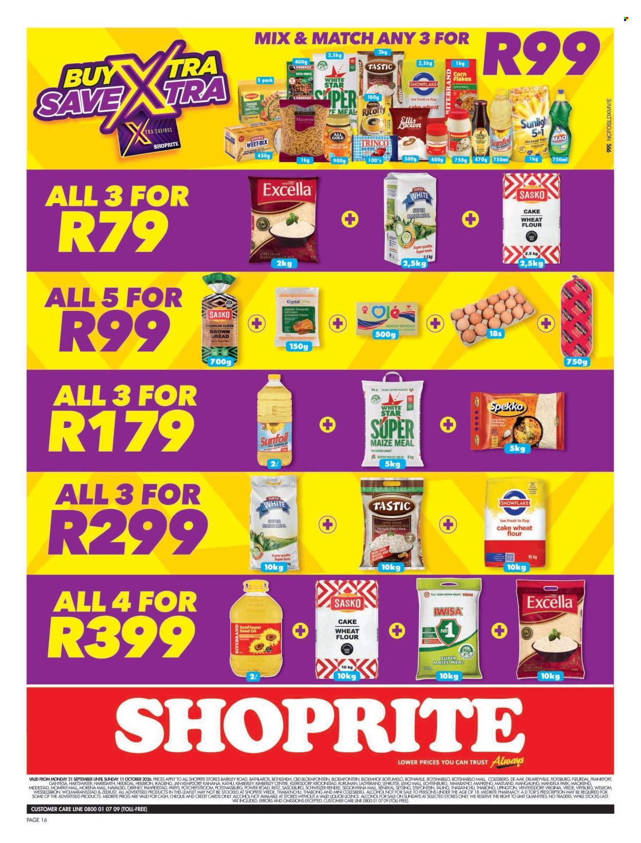 Shoprite specials - 21/09/2026 - 11/10/2026. Page 16