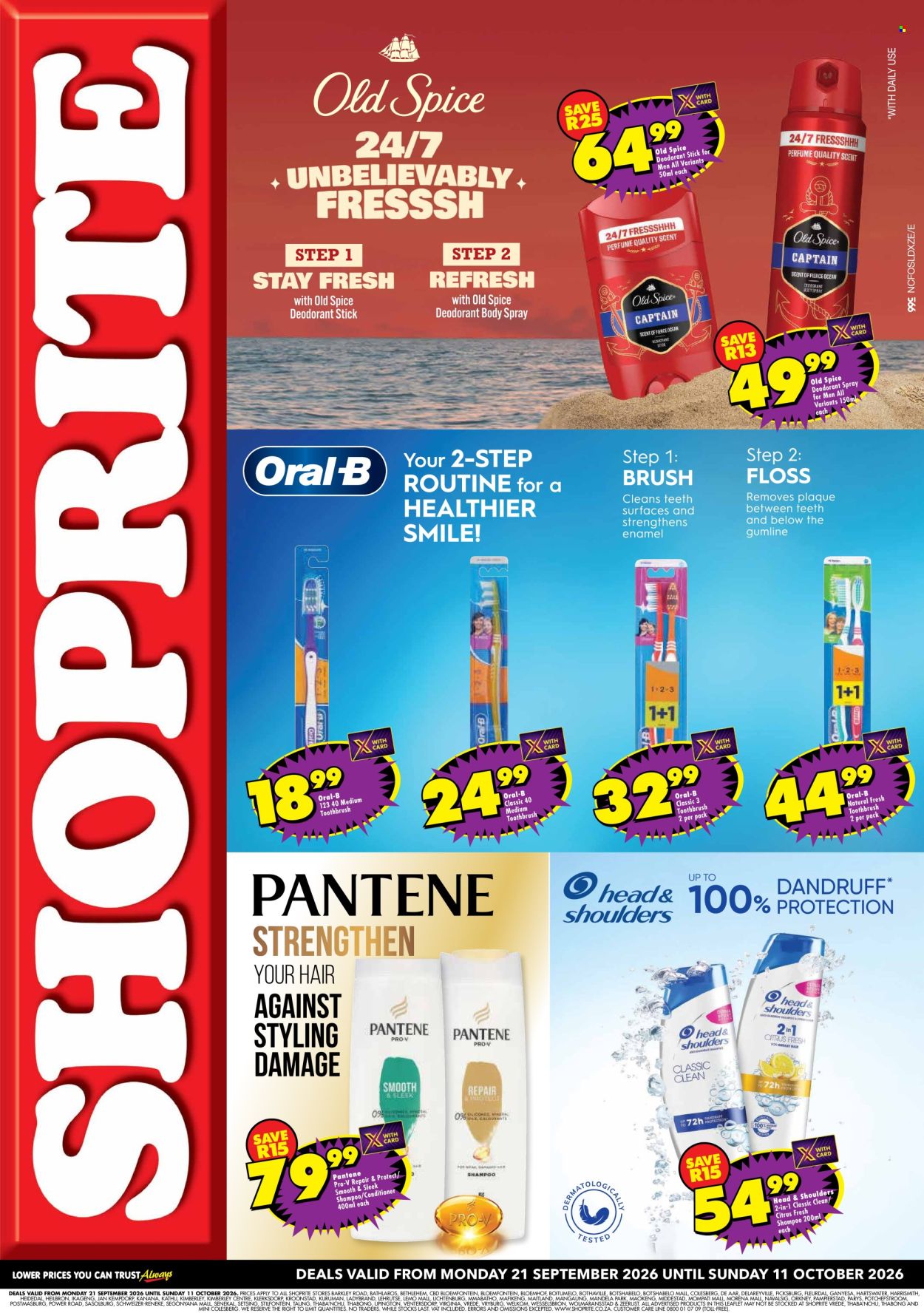 Shoprite specials - 21/09/2026 - 11/10/2026. Page 1