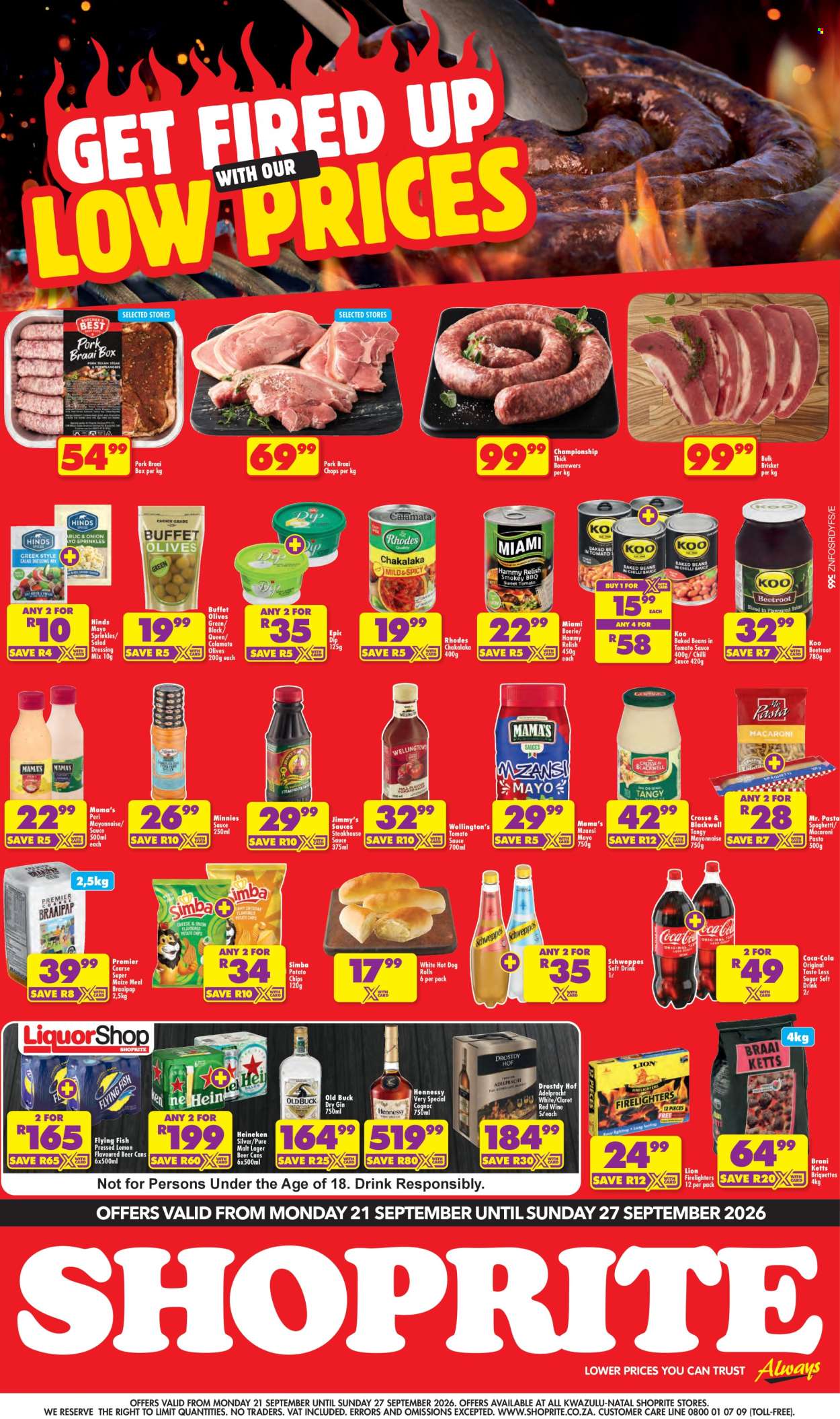 Shoprite specials - 21/09/2026 - 27/09/2026. Page 1