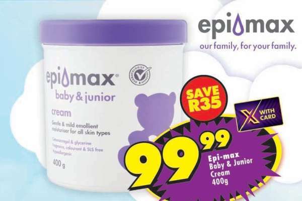 EPI-MAX BABY & JUNIOR CREAM 400g