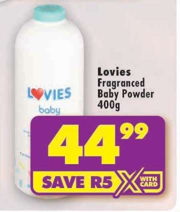 Lovies Fragranced Baby Powder 400g