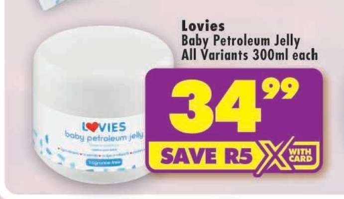 Lovies Baby Petroleum Jelly