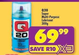 Q20 Super Multi-Purpose Lubricant-300g