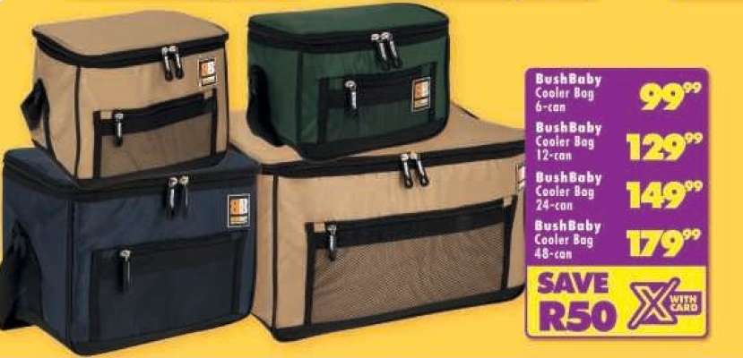 BushBaby Cooler Bag 6-can
