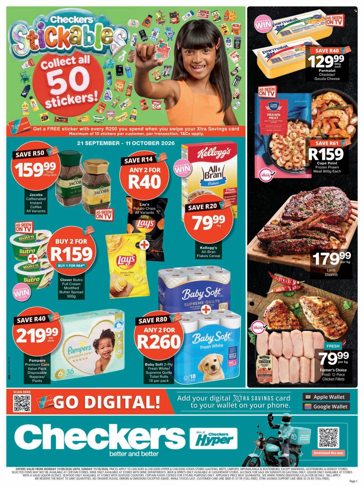 Checkers specials - 21/09/2026 - 11/10/2026. Page 1