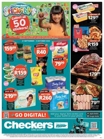 Checkers catalogue  - 21/09/2026 - 11/10/2026.