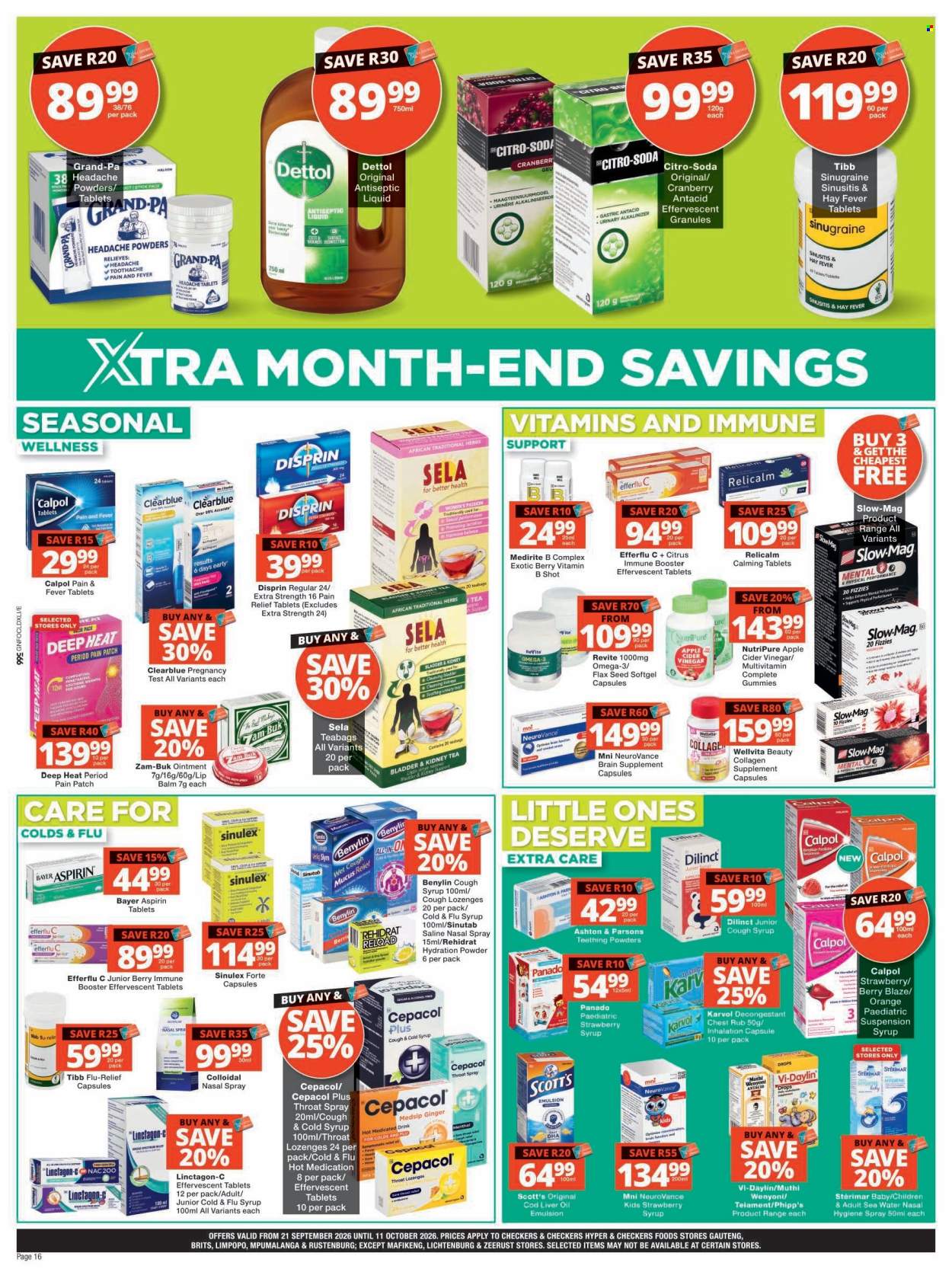 Checkers specials - 21/09/2026 - 11/10/2026. Page 16