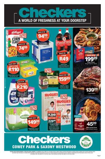 Checkers catalogue  - 21/09/2026 - 11/10/2026.