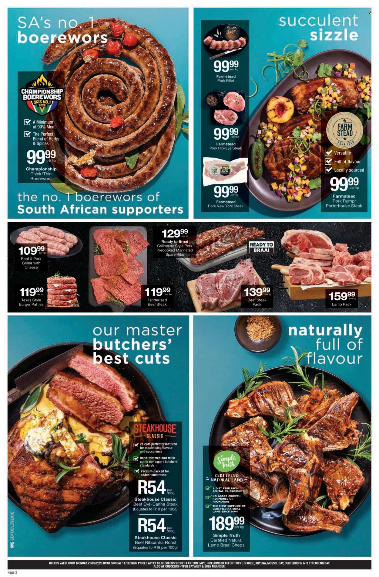 Checkers specials - 21/09/2026 - 11/10/2026. Page 2