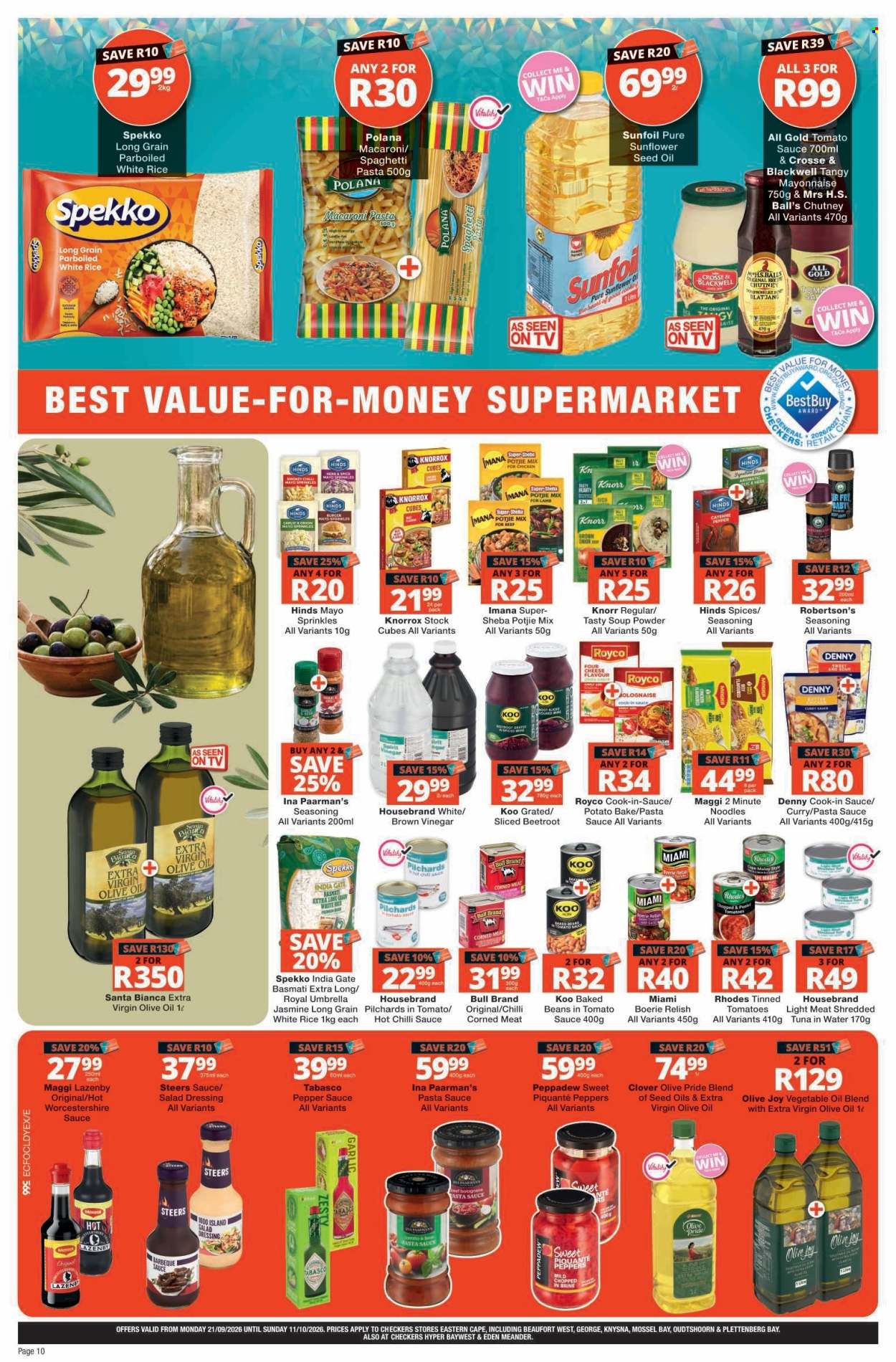 Checkers specials - 21/09/2026 - 11/10/2026. Page 10
