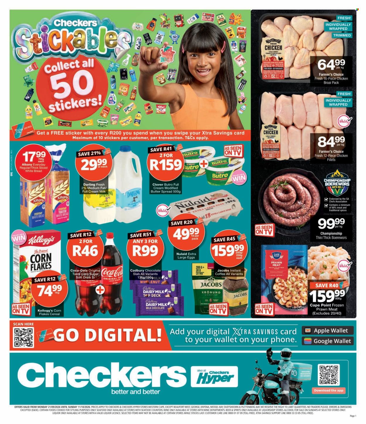 Checkers specials - 21/09/2026 - 11/10/2026. Page 1