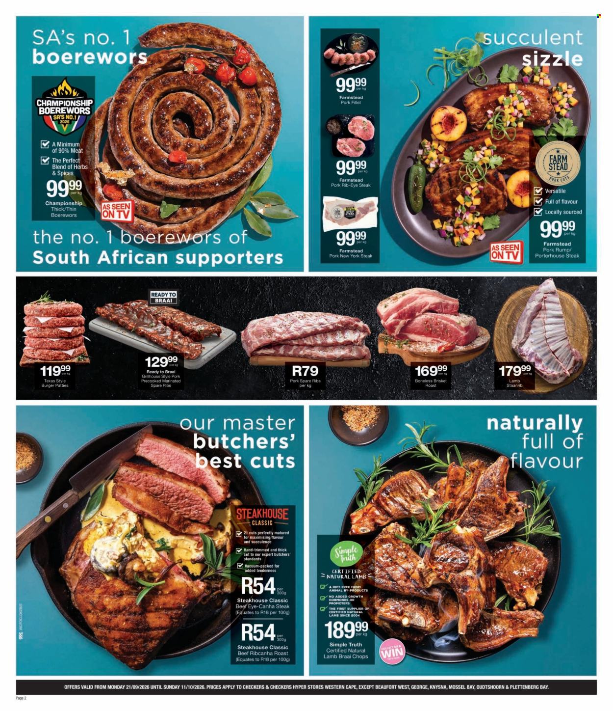 Checkers specials - 21/09/2026 - 11/10/2026. Page 2