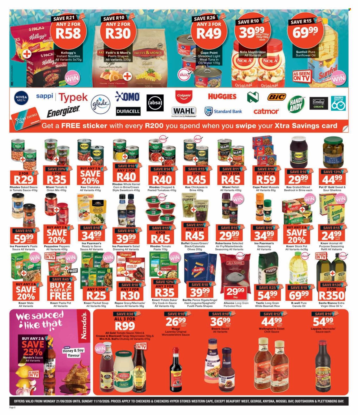 Checkers specials - 21/09/2026 - 11/10/2026. Page 8