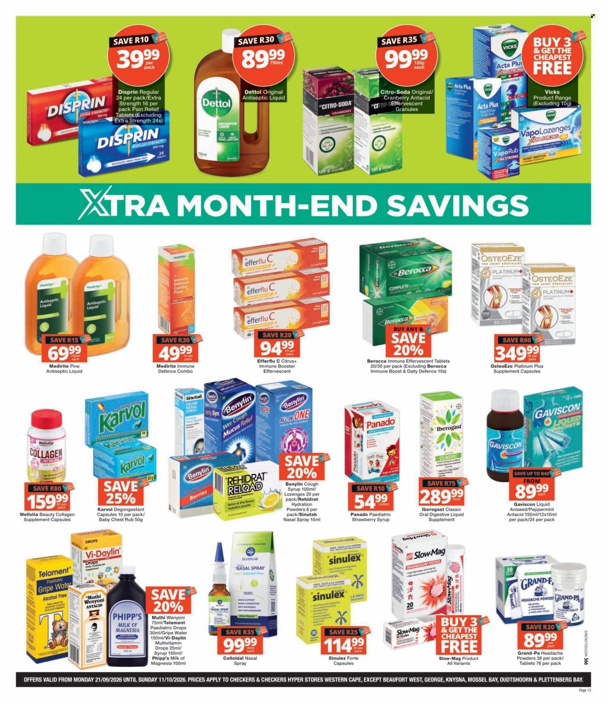 Checkers specials - 21/09/2026 - 11/10/2026. Page 13