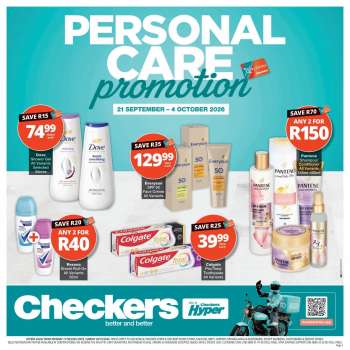 Checkers catalogue  - 21/09/2026 - 04/10/2026.