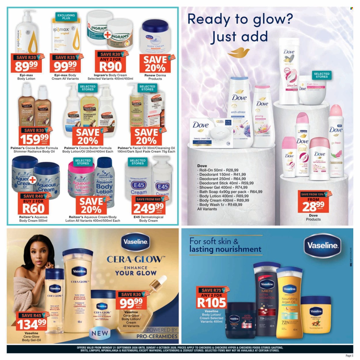 Checkers specials - 21/09/2026 - 04/10/2026. Page 5