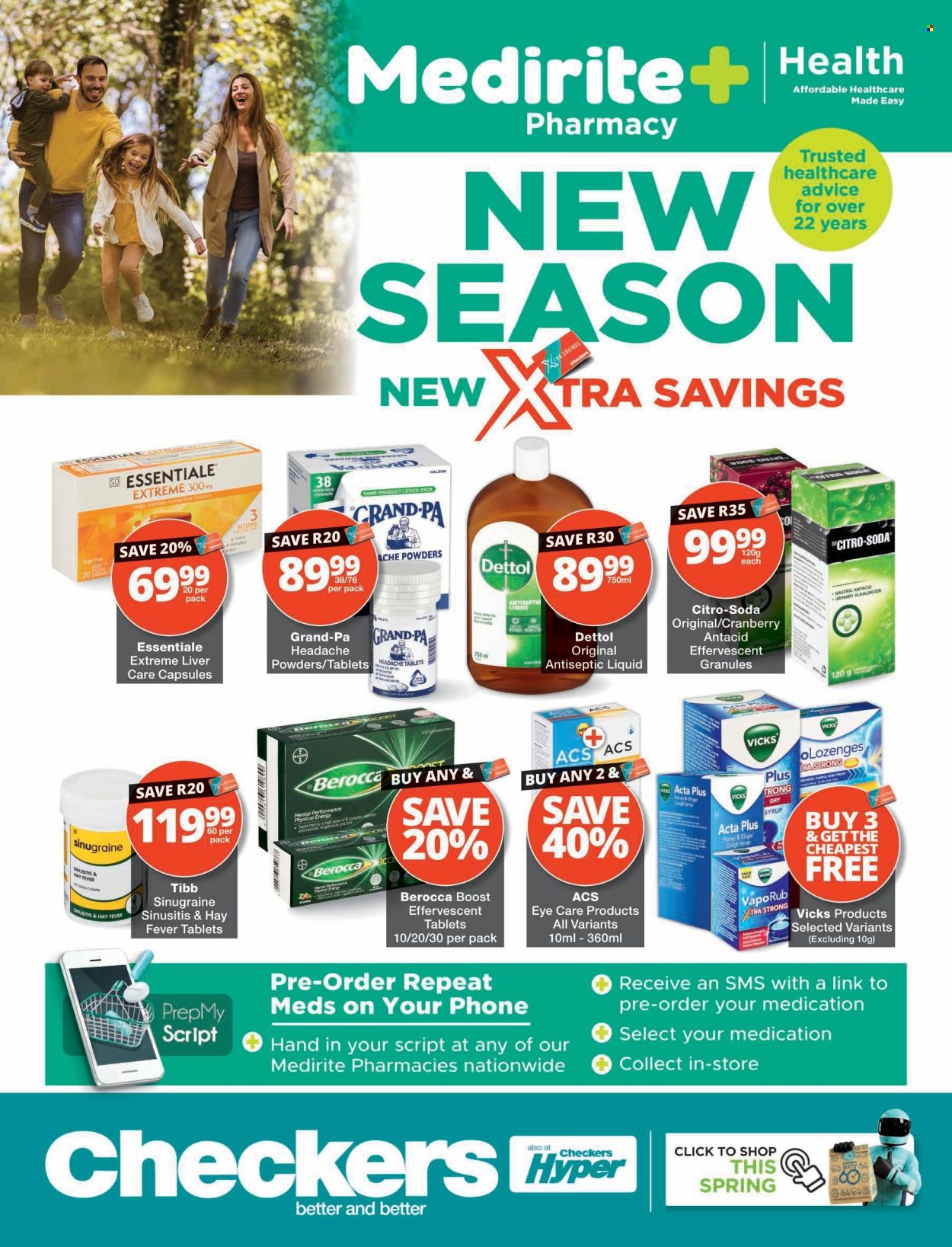 Checkers specials - 21/09/2026 - 06/10/2026. Page 1