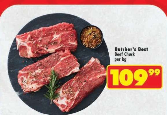 Butcher's Best Beef Chuck