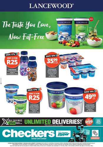 Checkers catalogue  - 21/09/2026 - 11/10/2026.