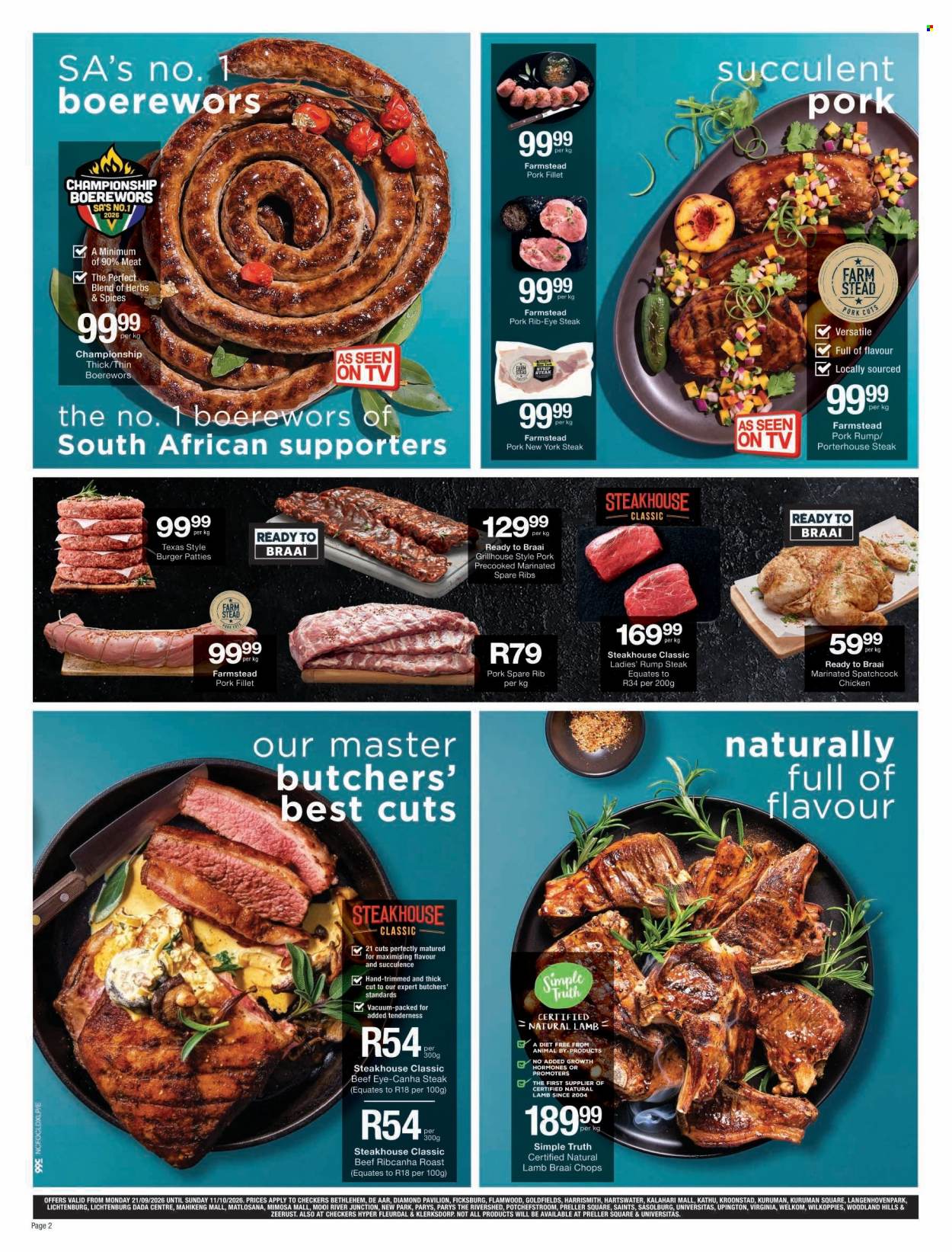 Checkers specials - 21/09/2026 - 11/10/2026. Page 2