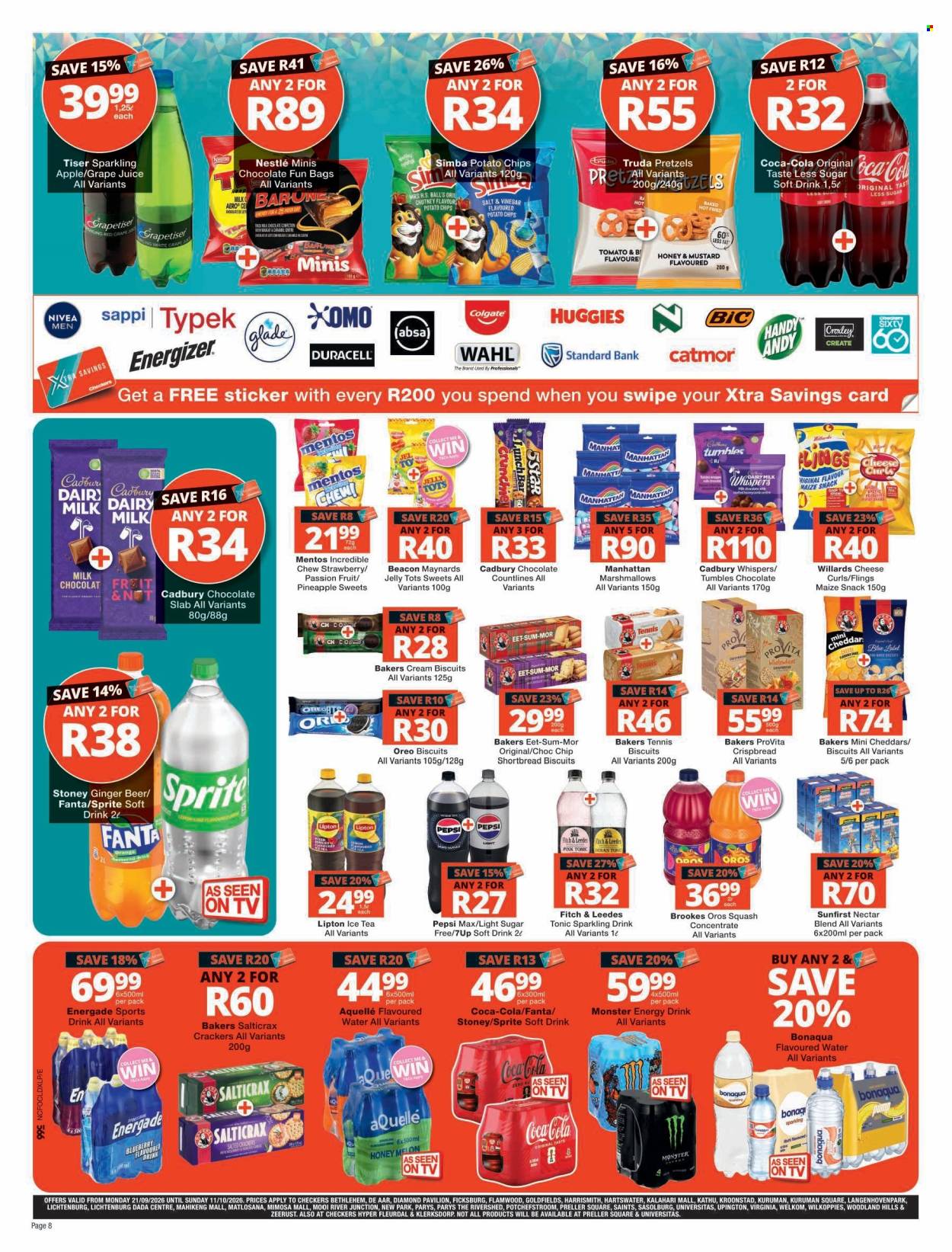 Checkers specials - 21/09/2026 - 11/10/2026. Page 8
