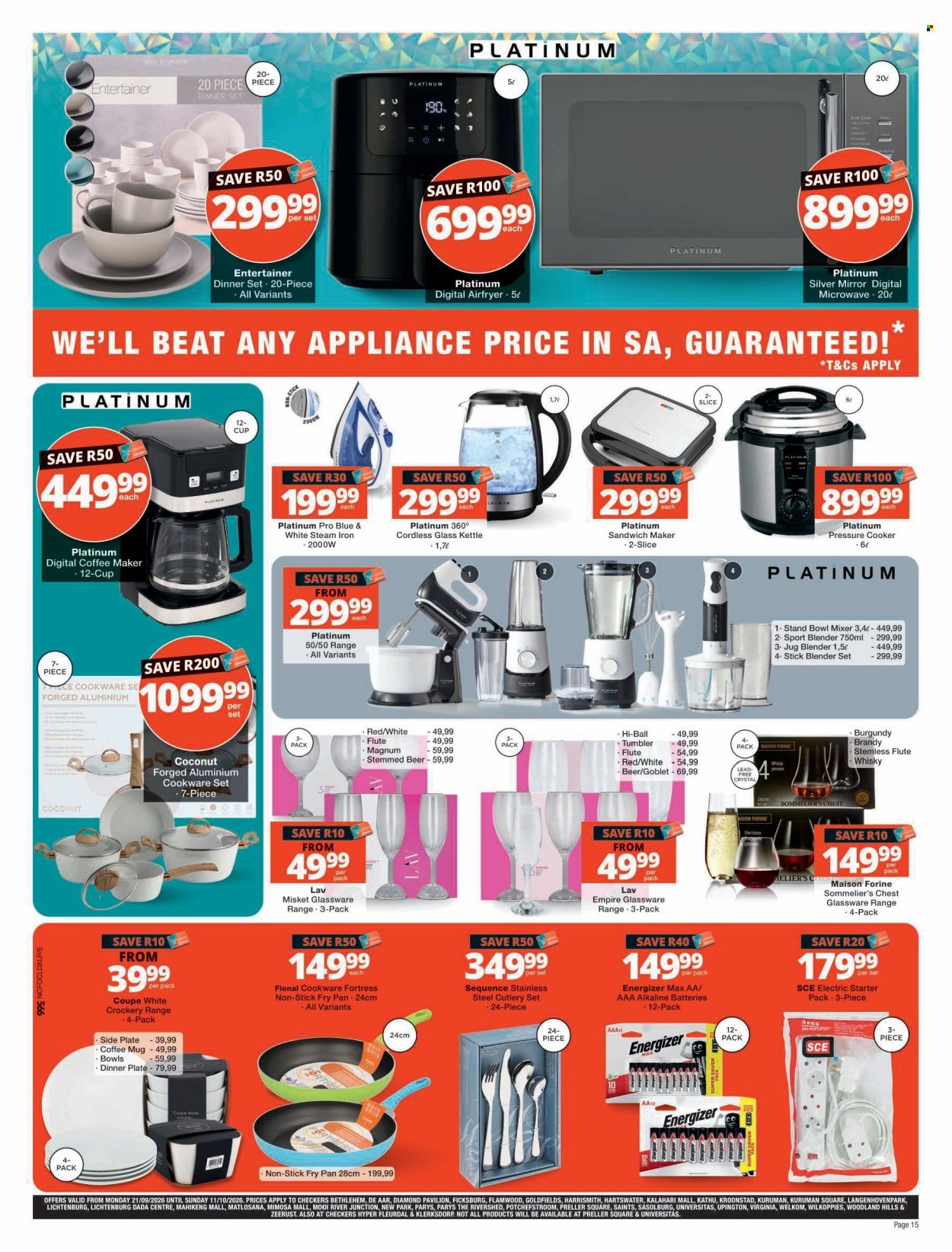 Checkers specials - 21/09/2026 - 11/10/2026. Page 15