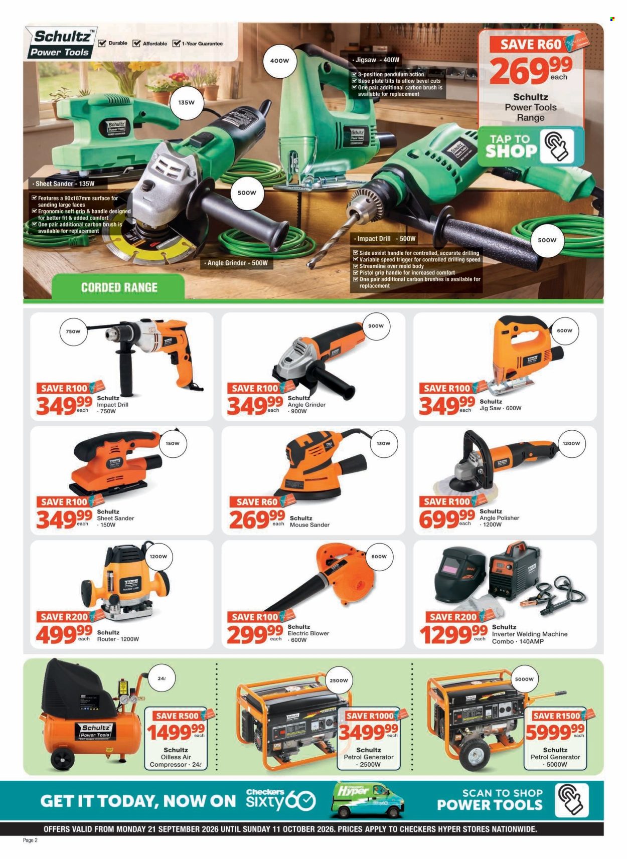 Checkers specials - 21/09/2026 - 11/10/2026. Page 2