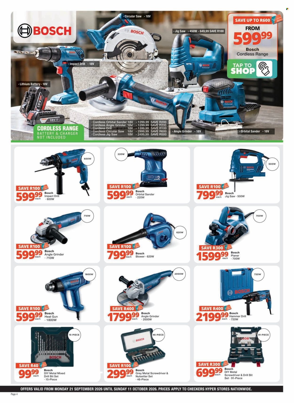 Checkers specials - 21/09/2026 - 11/10/2026. Page 4