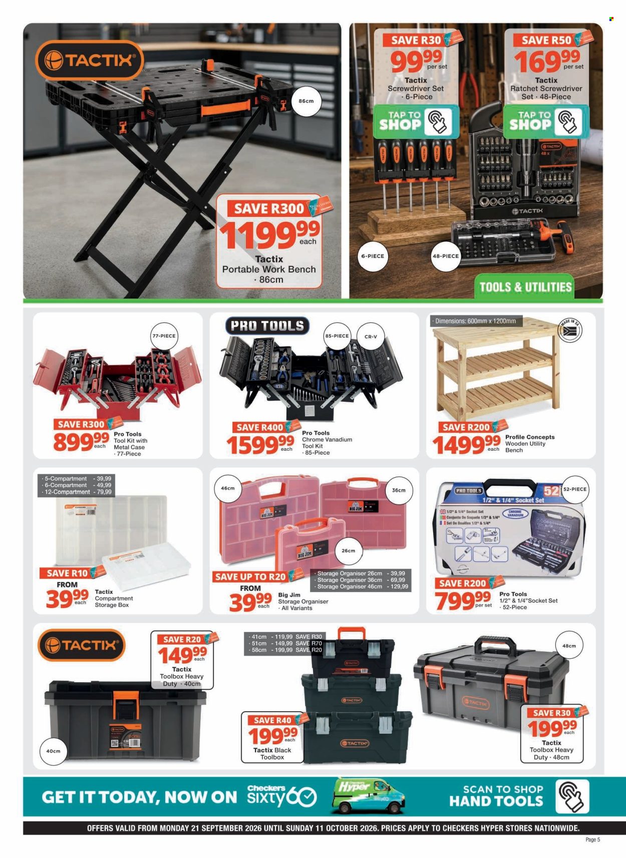 Checkers specials - 21/09/2026 - 11/10/2026. Page 5