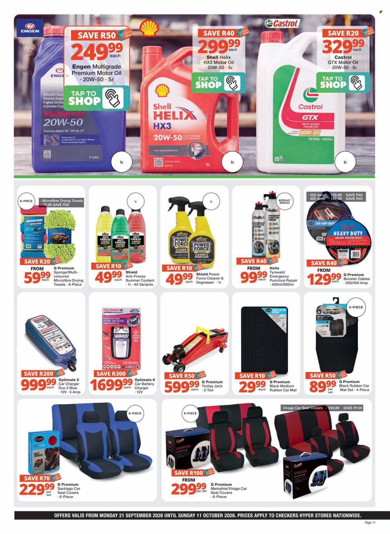 Checkers specials - 21/09/2026 - 11/10/2026. Page 11