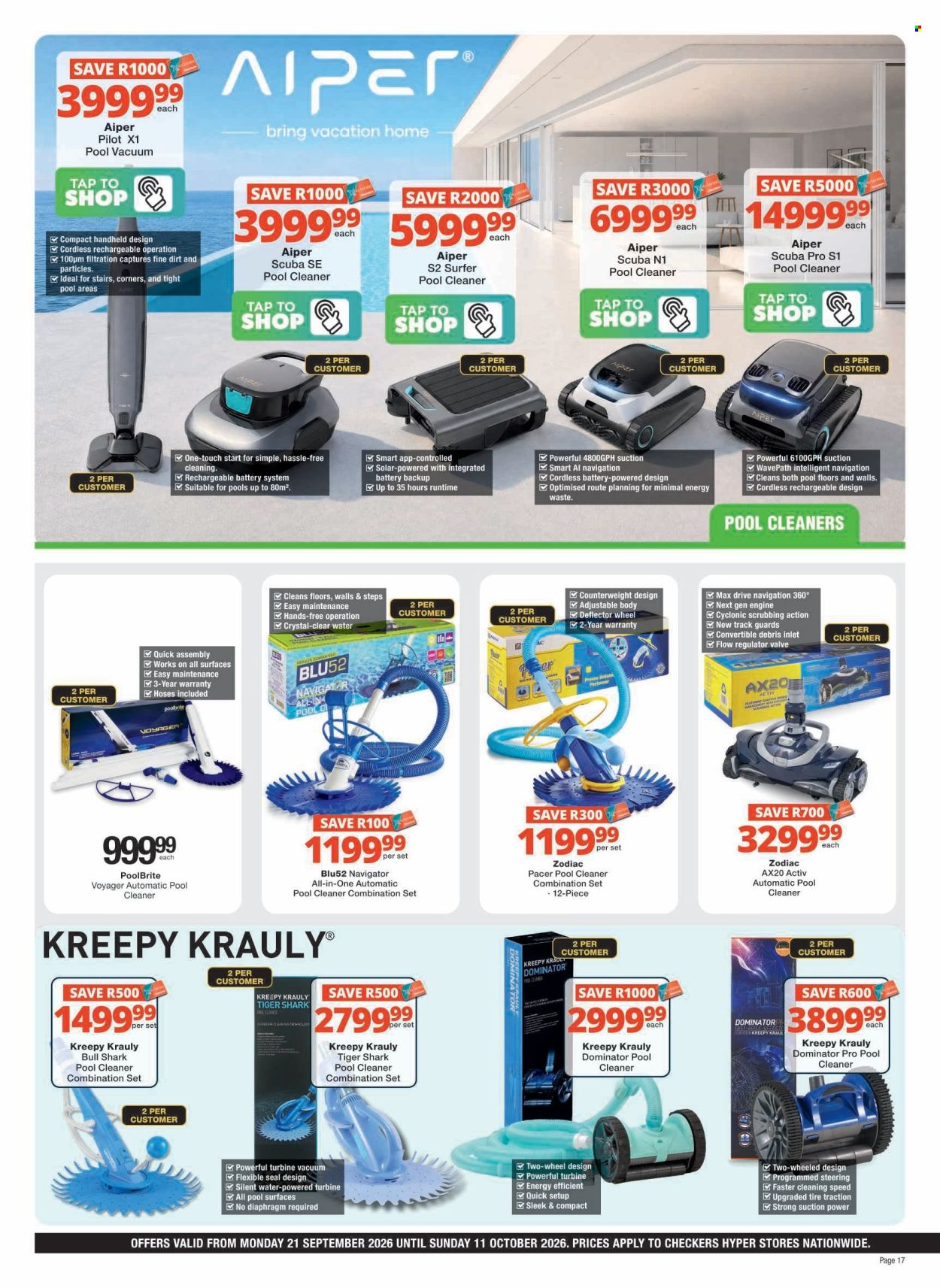 Checkers specials - 21/09/2026 - 11/10/2026. Page 17