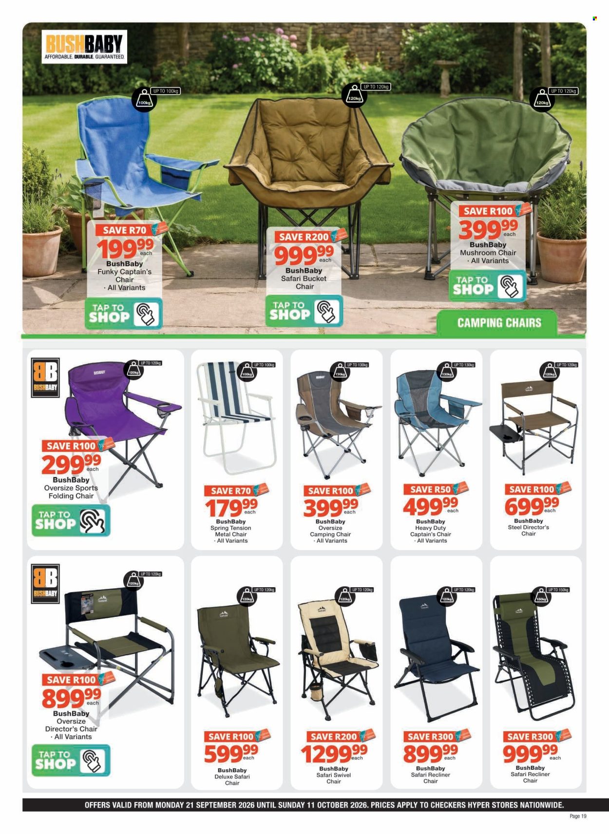 Checkers specials - 21/09/2026 - 11/10/2026. Page 19