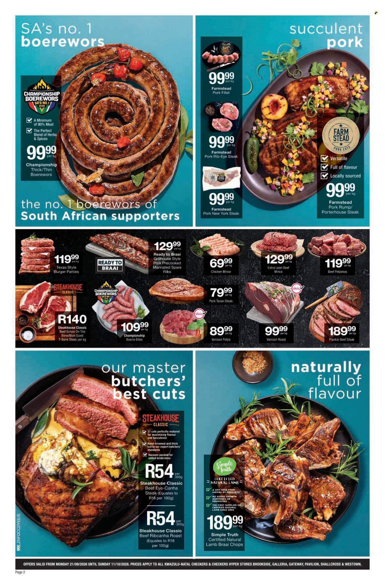Checkers specials - 21/09/2026 - 11/10/2026. Page 2