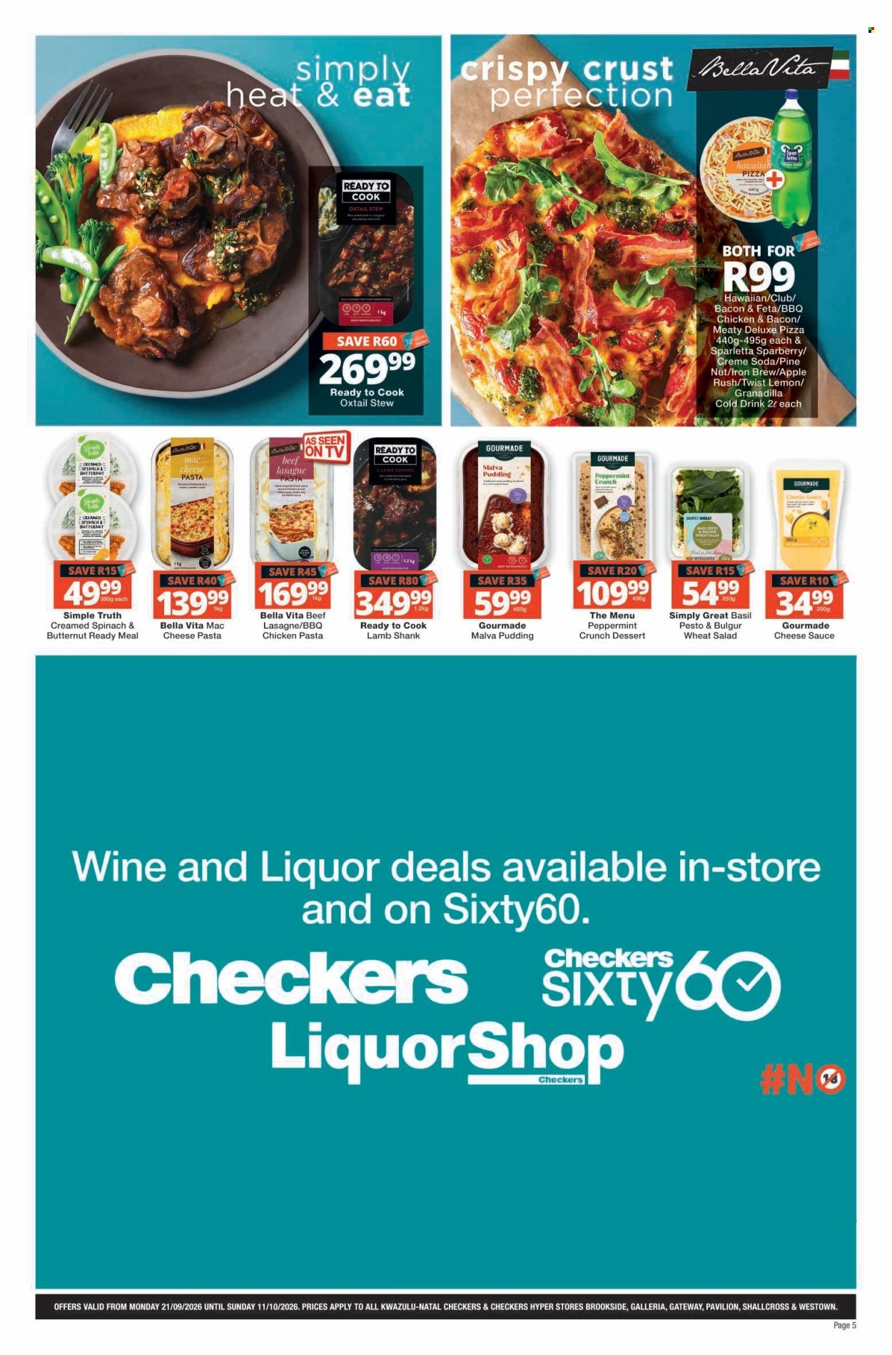 Checkers specials - 21/09/2026 - 11/10/2026. Page 5