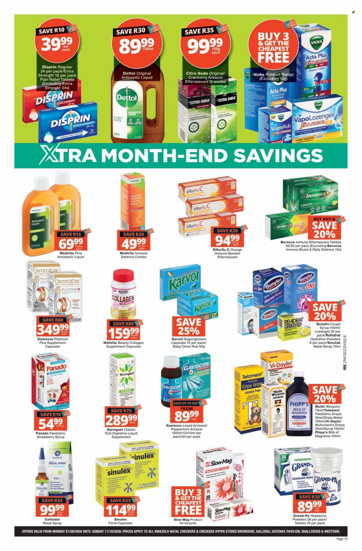 Checkers specials - 21/09/2026 - 11/10/2026. Page 15