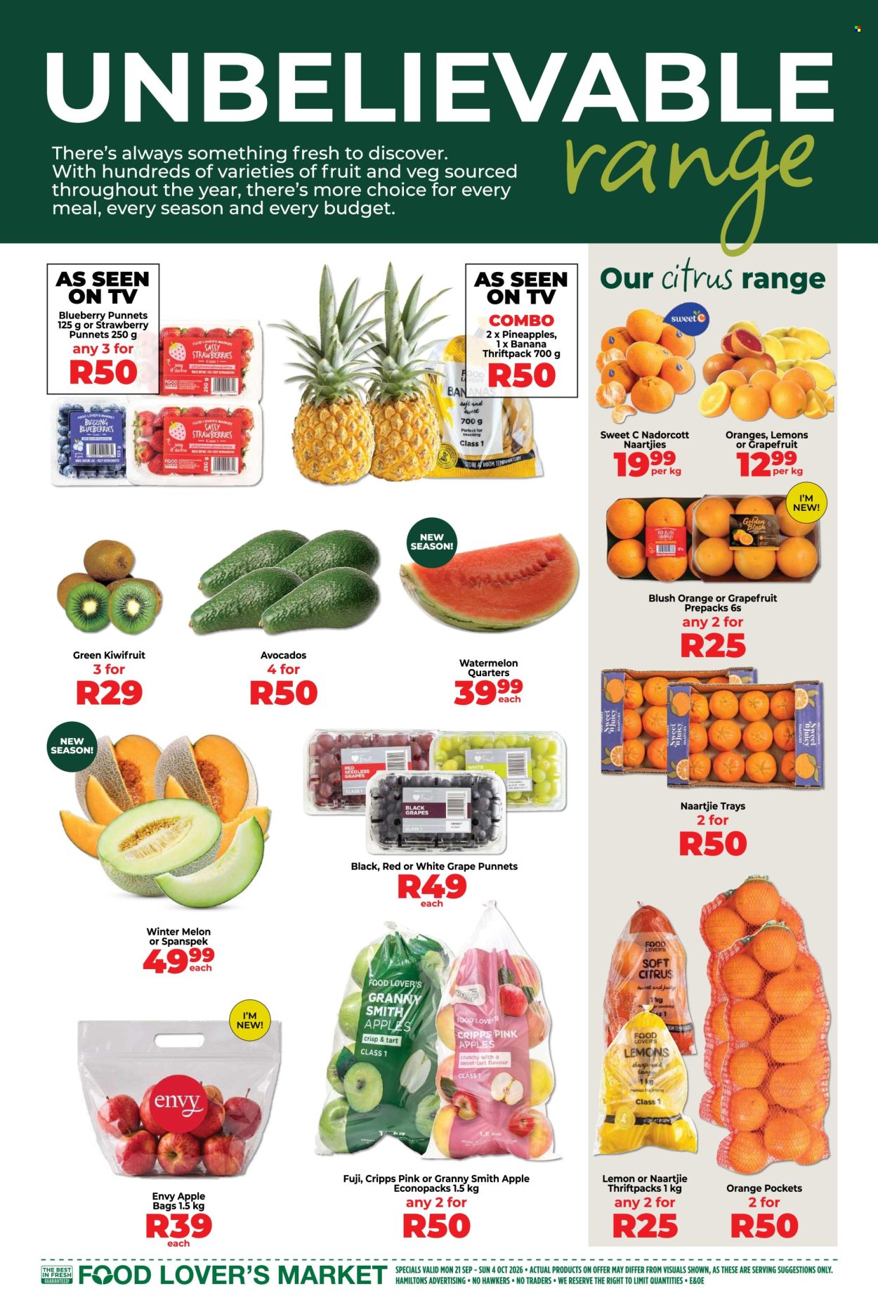 Food Lover's Market specials - 21/09/2026 - 04/10/2026. Page 3