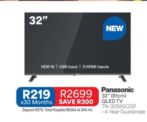 Panasonic 32" (81cm) QLED TV