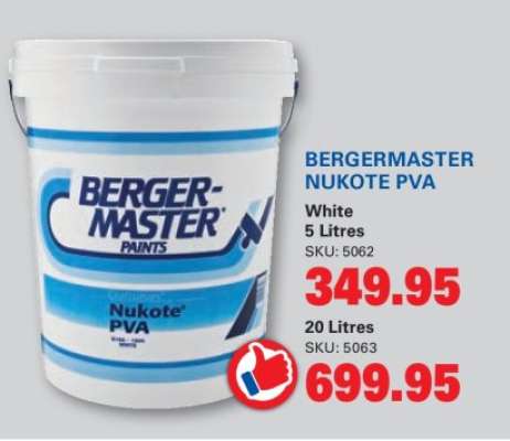 BERGERMASTER NUKOTE PVA